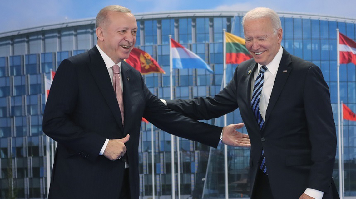 Cumhurbaşkanı Erdoğan ve ABD Başkanı Biden görüştü