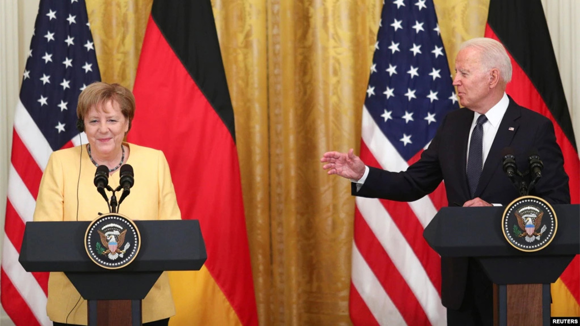 Merkel Başbakan sıfatıyla son kez ABD'de