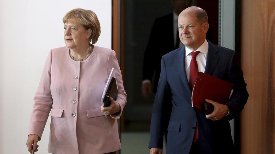 Merkel G20'ye Sholz'u da götürüyor