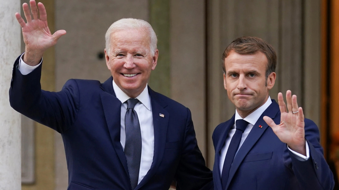 Biden'dan Macron'a: "Yaptığımız şık değildi" 
