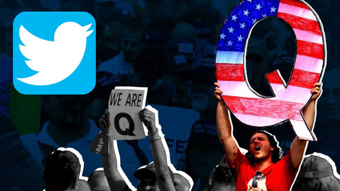 Twitter Trump’ı destekleyen aşırı sağcı hareket QAnon bağlantılı 70 bin hesabı kapattı