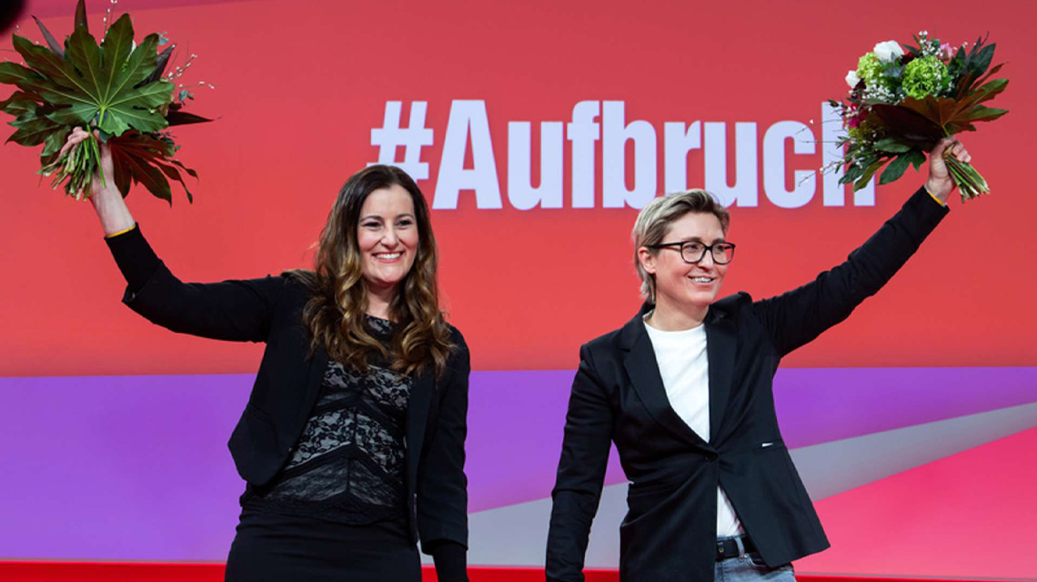 Almanya'da Sol Parti yeni başkanlarını seçti