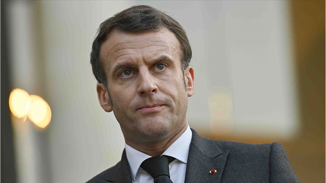 Macron'dan Rusya için "kırmızı çizgi" açıklaması