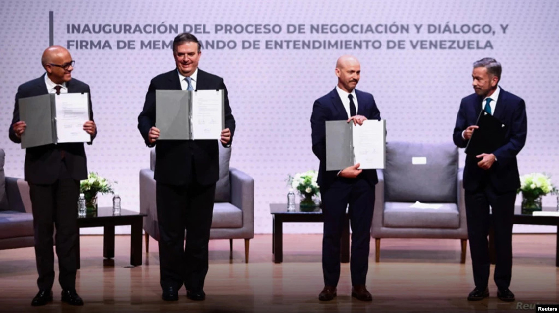 Venezuela'da hükümet ve muhalefet masada