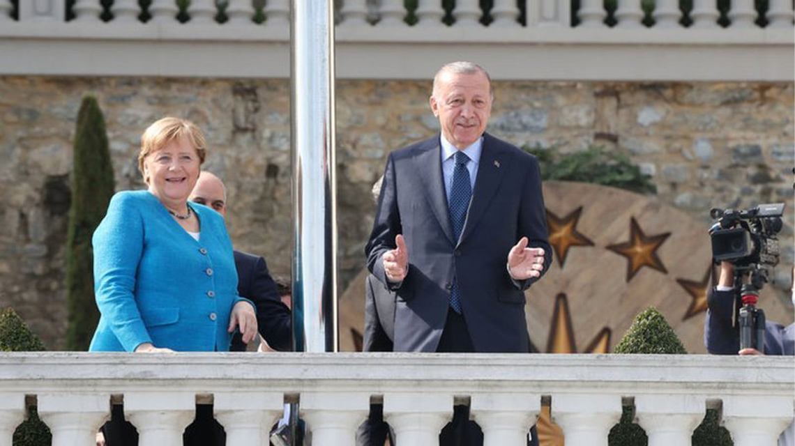 Merkel'den Türkiye'ye veda ziyareti