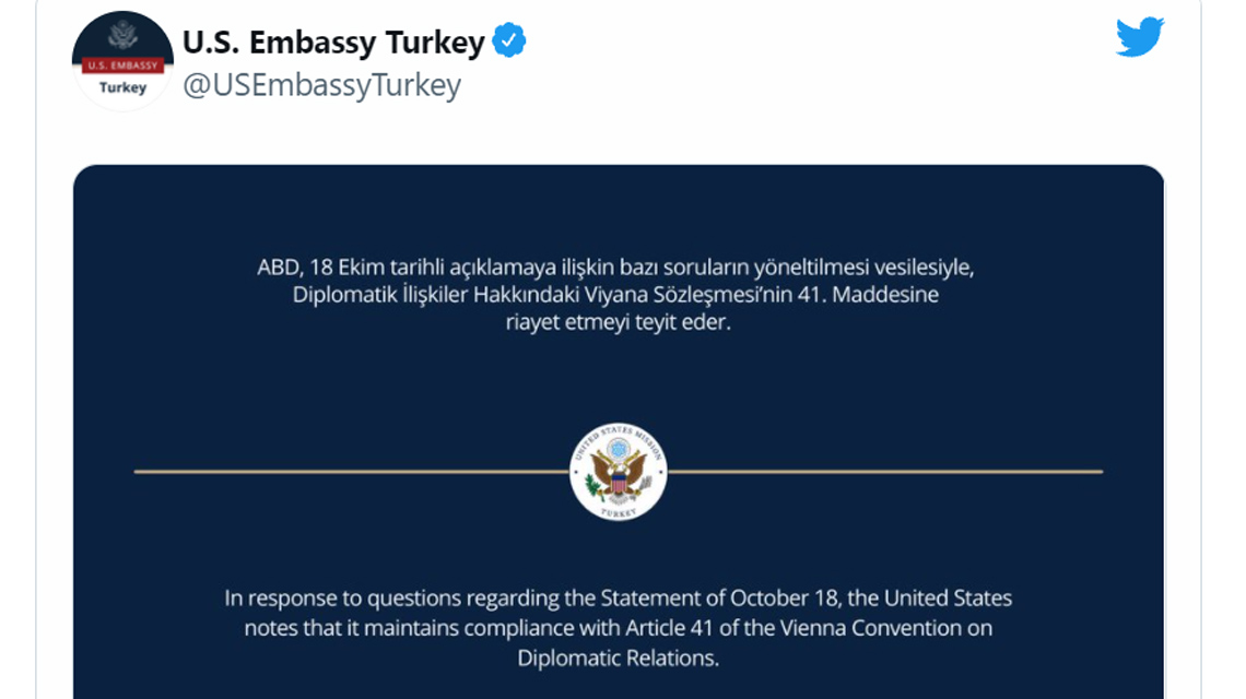 "Büyükelçiler" krizi çözüldü