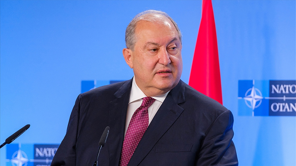 Ermenistan Cumhurbaşkanı Sarkisyan istifa etti