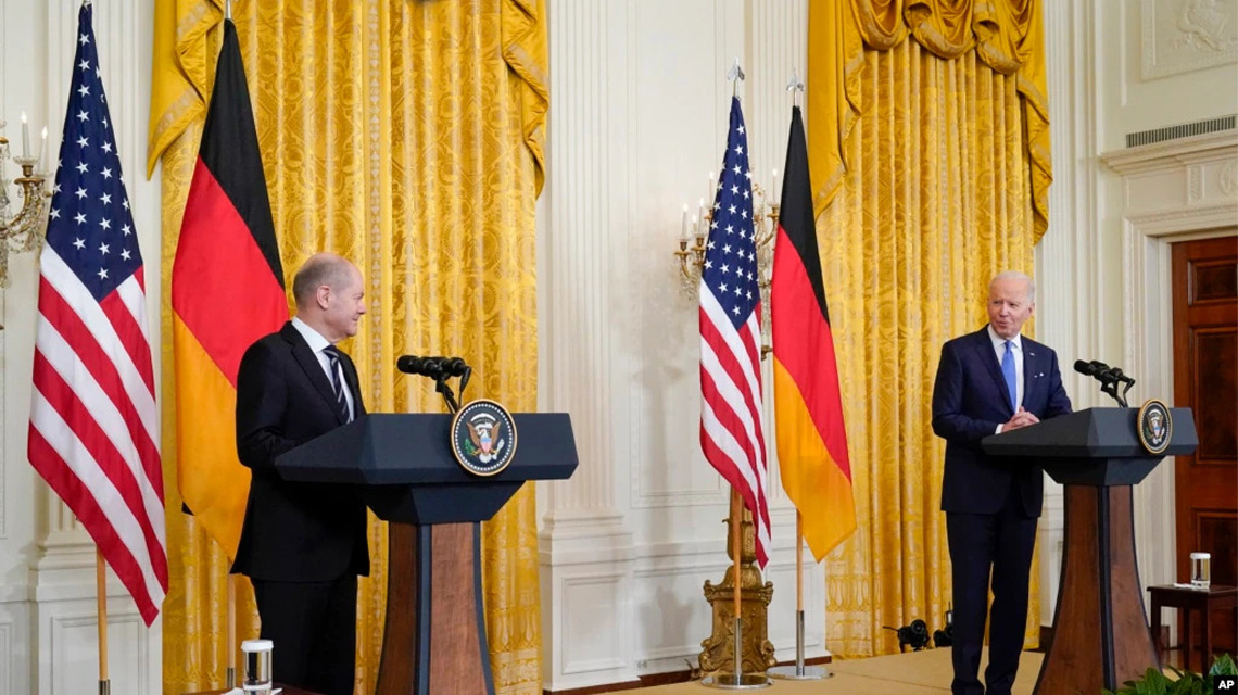 Washington'da Scholz-Biden buluşması
