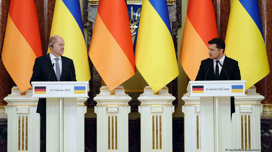 Almanya Başbakanı Scholz Kiev'de